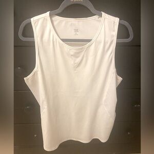 Tail xxl white tank top